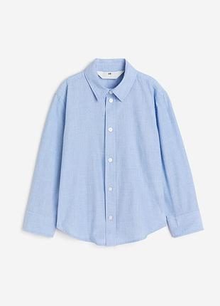 Рубашка льняная h&amp;m