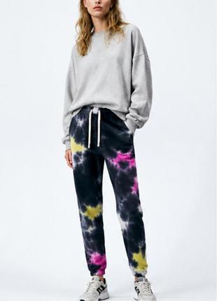Джогери zara tie-dye, розмір xl
