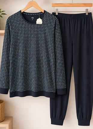 Стильный и комфортный трикотажный костюм c&amp;a (хлопок) - р. 5xl-6xl (plus size)