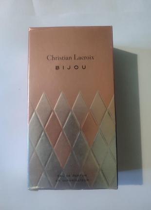 Парфуми christian lacroix bijou для жінок