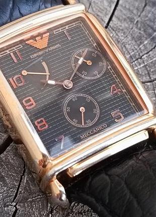 Годинник часы emporio armani meccanico automatic