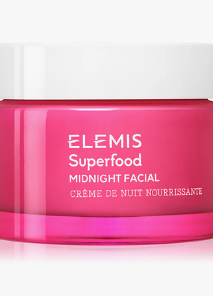 Elemis superfood midnight facial поживний нічний крем, 50 мл