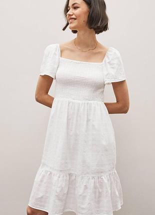 Легкое летнее хлопковое платье gap m