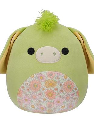 М'яка іграшка squishmallows – віслючок джуніпер (19 cm)