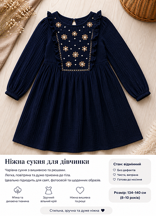 Платье муслиновое mango