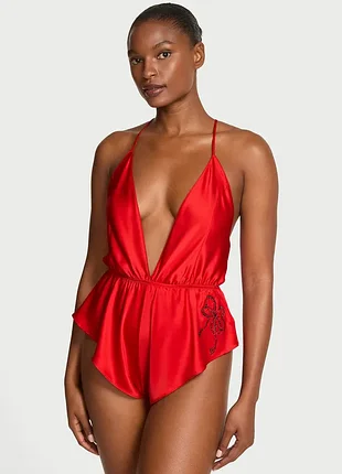 Ромпер vs satin sparkle bow flutter romper