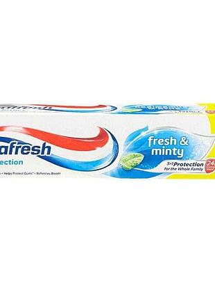 Зубная паста освежающее мятная 100 мл тм aquafresh