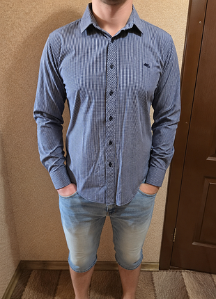 Мужская рубашка sigmen slim fit, размер l