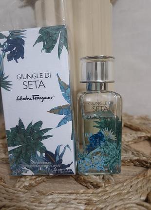 Salvatore ferragamo giungle di seta парфюмированная вода женская, 50 мл