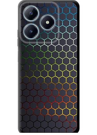 Чохол tpu на телефон realme c63 4g соти, які переливаються "498b-3745-58250"
