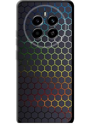 Чохол tpu на телефон realme 12 4g соти, які переливаються "498b-3785-58250"