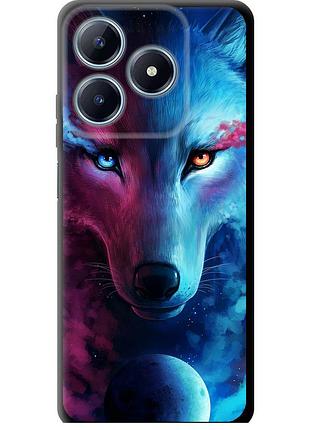 Чехол tpu на телефон realme c63 4g арт-волк "3999b-3745-58250"