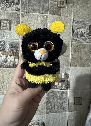 Іграшка-бджілка buzby із популярної серії beanie boo's