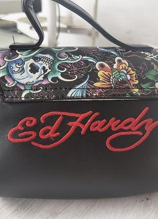 Ed hardy сумка череп стильна 2