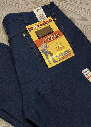 Байкерские ковбойские вестерн джинсы wrangler 13mwz denim