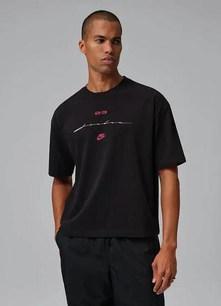 Чоловіча футболка jordan m flt script boxy ss crew if3014-010