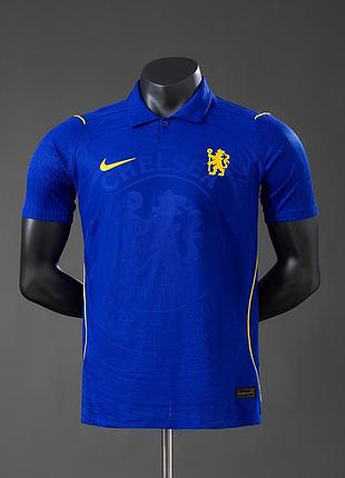 Футболка челсі домашня 26/27 найк синя ігрова футбольна форма nike chelsea мудрик