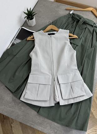 Жилет zara