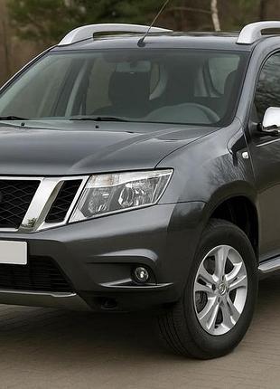 Накладки на зеркала v1 (2 шт, abs) для nissan terrano 2014- гг