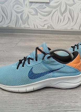 Оригинальные кроссовки nike flex experience run 11 next nature 'grey blue orange' dd9283-401