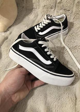 Vans old skool (31) 18.5см детские кеды вансы замшевые