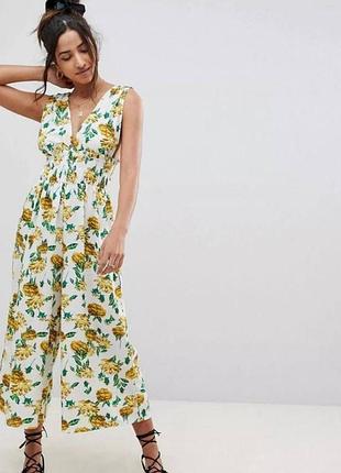 Комбинезон кюлоты р. 10 (eur38) asos