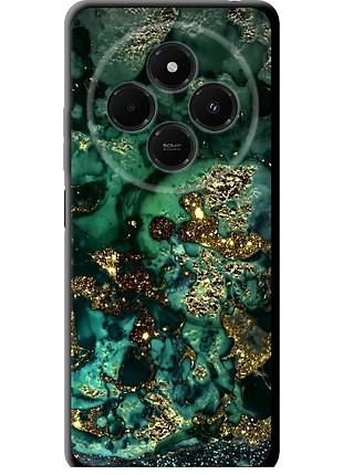 Чехол tpu на телефон xiaomi redmi 14c мрамор золото богатство "5419b-3768-58250"
