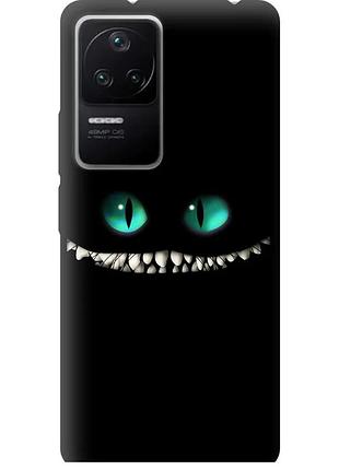 Чохол tpu на телефон xiaomi redmi k40s чеширський кіт "689b-2582-58250"