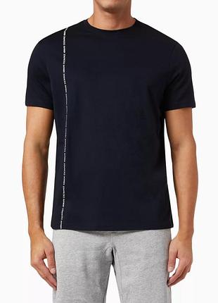 Футболка мужская armani exchange хлопковая с микро логотипом xxl