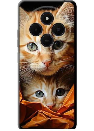 Чехол tpu на телефон xiaomi redmi 14r котики 2 "5664b-3940-58250"