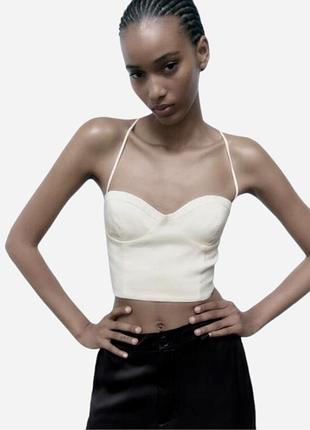 Топ корсет zara