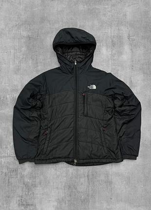 Куртка the north face оригінал чорна куртка тнф з капюшоном демісезонна легка