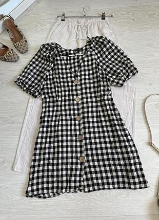 Сукня zara льон віскоза