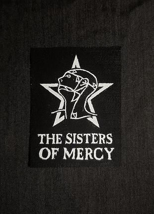 Нашивка the sisters of mercy ручная работа