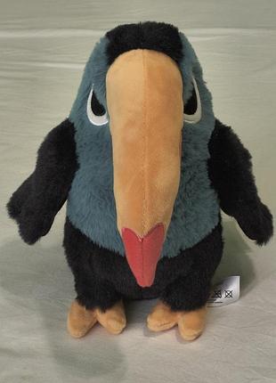 Habitat kids plush - rio touch - мягкая плюшевая игрушка - тукан - 25 см