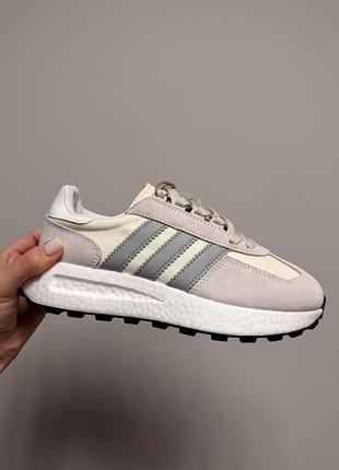 Уцінка кросівки adidas retropy e5 white grey