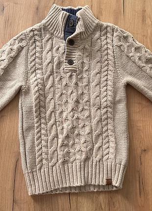 Кофта тепла h&m на хлопчика 4-6р