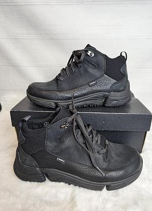 Кожаные ботинки clarks 37.5 размер