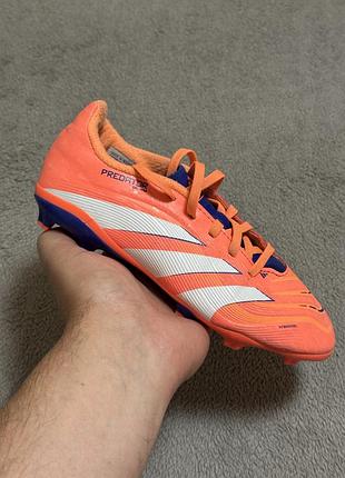 Adidas predator league jr fg/mg 34р 21-21.5см бутси футбольні оригінал