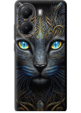 Чехол tpu на телефон xiaomi poco x7 pro кошка "5548b-3907-58250"