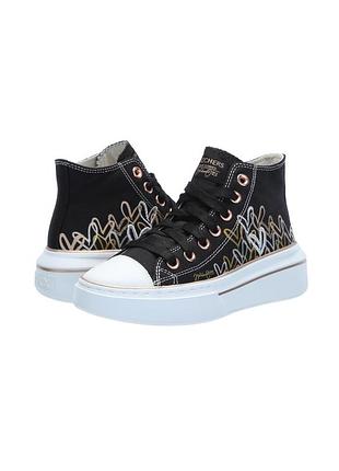 Женские кеды cordova skechers с вышивкой