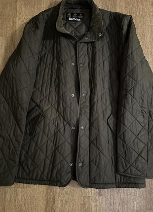 Чоловіча стьобана куртка barbour, розмір xl. оригінал.