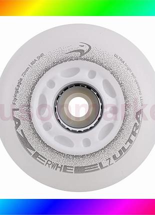 Bs колеса світяшки fe best mix lazerwheels ultra білі 72 мм bas77/n