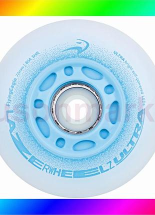 Bs светящиеся колеса fe best mix lazerwheels ultra голубые 72 мм bas77/n
