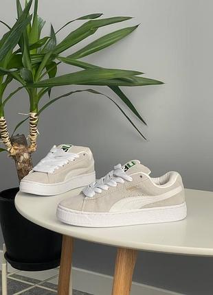 Кроссовки легкие удобные puma suede xl grey