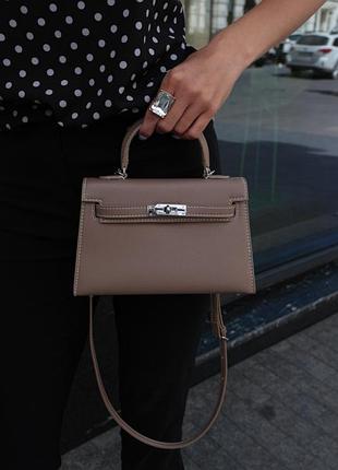 Сумка évora bag light brown/silver