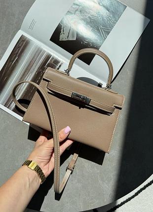 Сумка évora bag light brown/silver 9