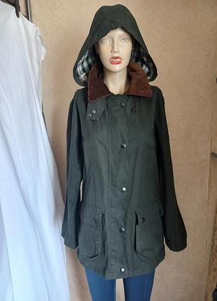 Жіноча вощена куртка lake line british classic (wax jacket), p. 40 (l/14) - стан нової!