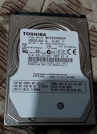 Жёсткий диск toshiba 320gb  c windows 10 
полностью готов к работе.
имеет драйвер для принтера canon lbp 1120