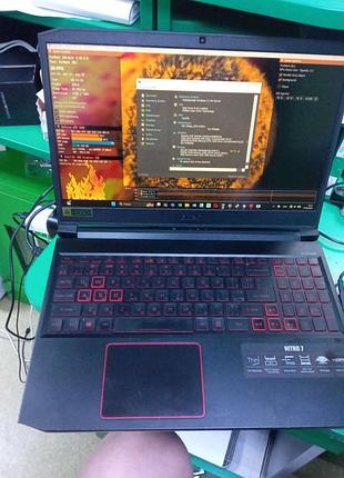 Ноутбук б/у acer nitro 7 an715-51 (intel i5-9300h @2.40ghz/ram 16gb/hdd 1tb/ssd 256gb/intel uhd graphics 630/nvi